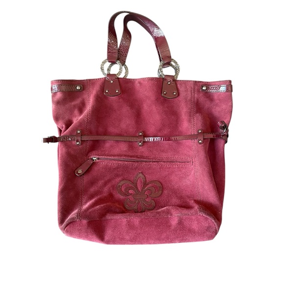 Gianni Bini Burgundy Tote Bag - Picture 1 of 8